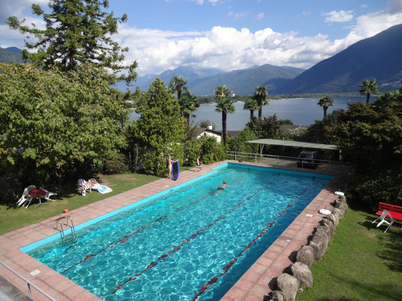 Residenza Paradiso Di Vacanze Minusio Екстериор снимка